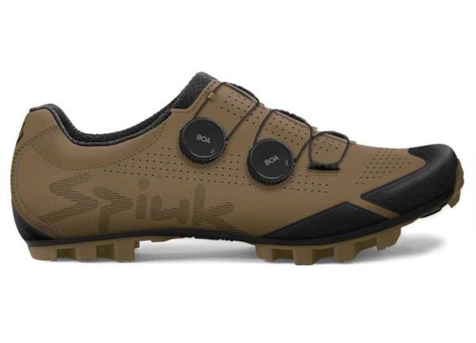 MTB / gravel shoes Spiuk Loma Carbon brown