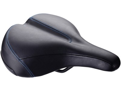 BBB BSD-103 ComfortPlus relaxed leather balnelis, black
