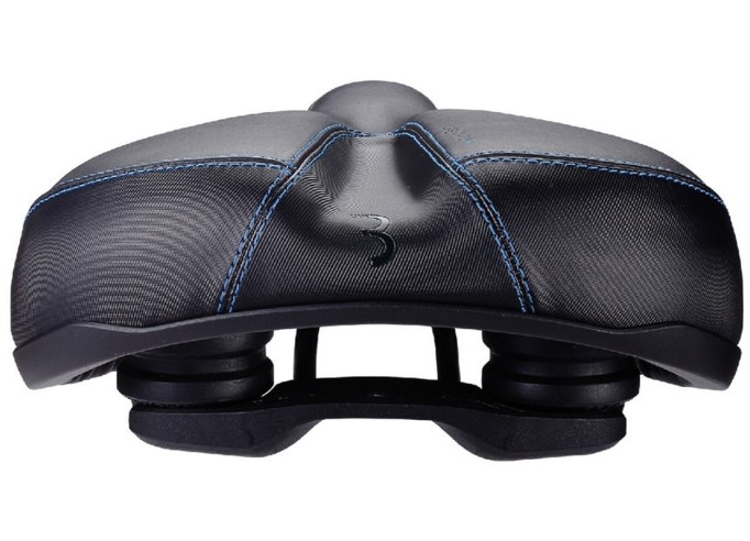 Saddle BBB BSD-103 ComfortPlus relaxed leather black 210x270mm