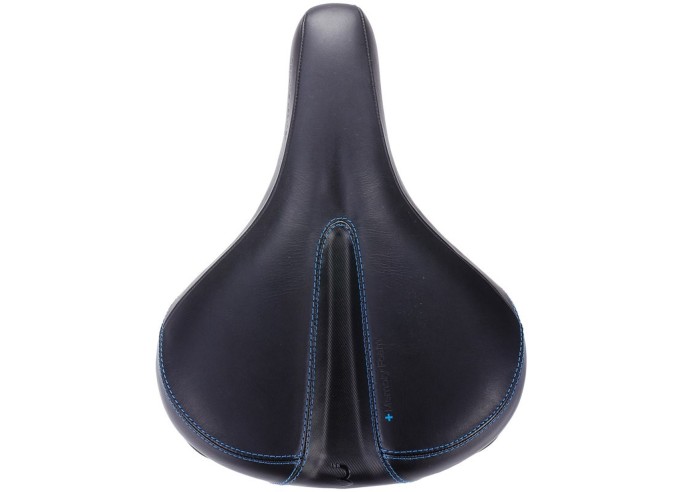 Saddle BBB BSD-103 ComfortPlus relaxed leather black 210x270mm