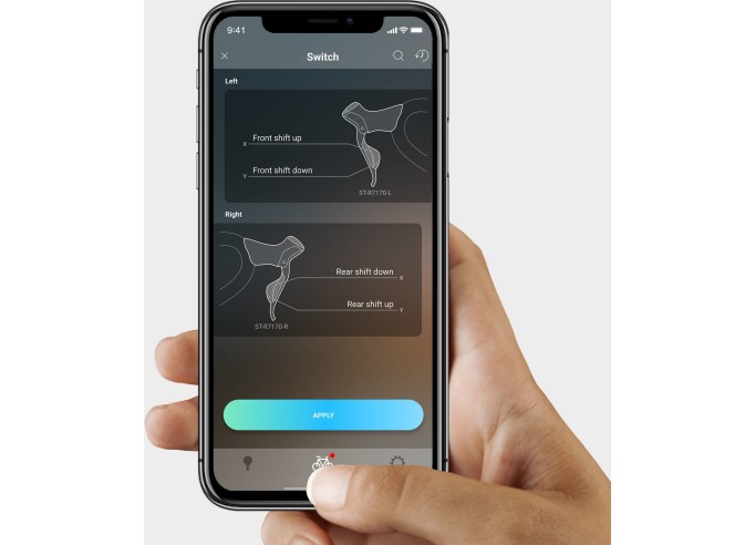 SHIMANO 105 Di2 Shift/Brake Lever Left STR7170/BRR7170