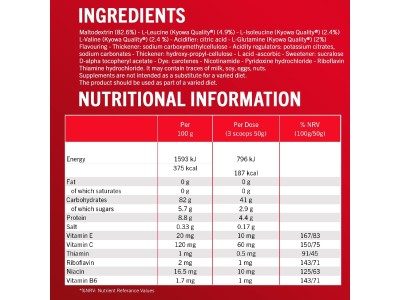 Enervit Sport R2 Recovery Drink Powder, Orange, 400g