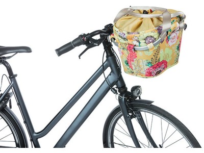 Basket Basil Bloom Field carry all front basket KF, 15L, yellow