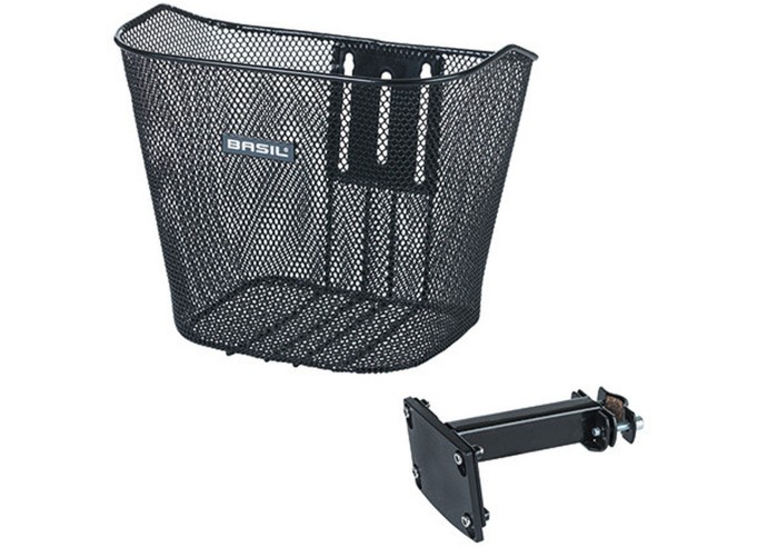 Basket Basil Bremen Front black