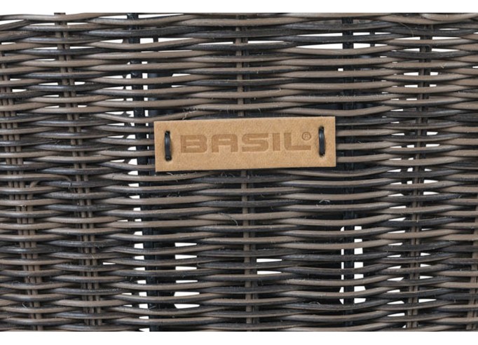 Basket Basil Bremen Rattan Look KF dark brown