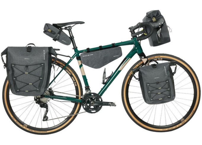 Basil Navigator Storm M - frame bag - 2,2 liters - black