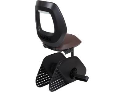 Child seat on carrier Bobike ONE Junior black/dark brown 2