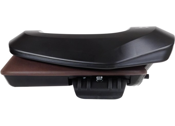 Child seat on carrier Bobike ONE Junior black/dark brown