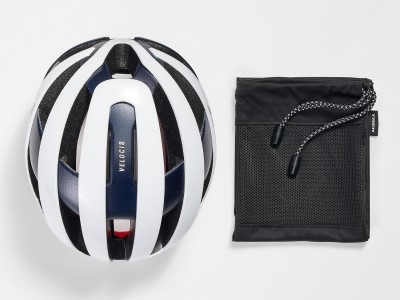 Helmet TREK Velocis MIPS Crystal White/Nautical Navy