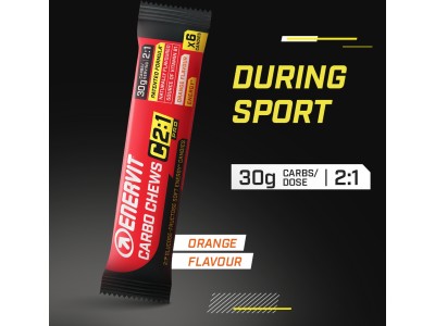 Enervit Carbo Chews C2:1PRO orange