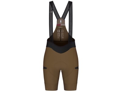 BIB SHORTS GOBIK GRIT WOMEN TOFFEE - K9