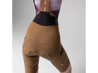 BIB SHORTS GOBIK GRIT WOMEN TOFFEE - K9