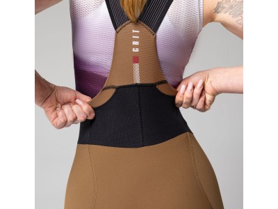 BIB SHORTS GOBIK GRIT WOMEN TOFFEE - K9