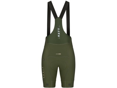 BIB SHORTS GOBIK MATT WOMEN TIMBER GREEN - K9