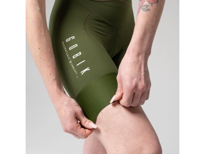 BIB SHORTS GOBIK MATT WOMEN TIMBER GREEN - K9