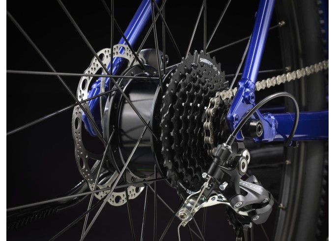 TREK Dual Sport+ 2 Stagger Hex Blue