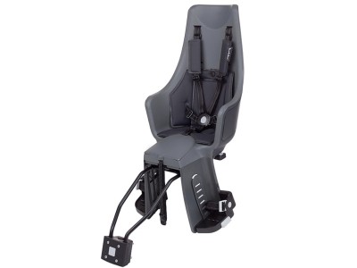 Child seat on frame Bobike Exclusive maxi plus Urban Grey with Led
