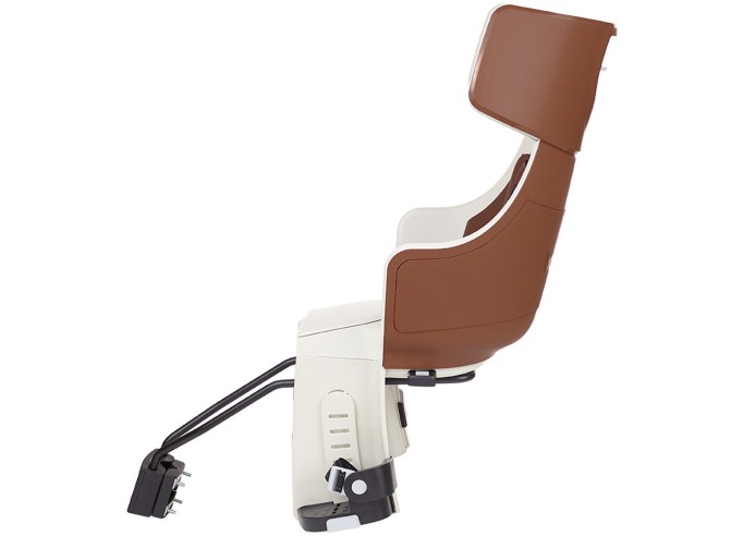 Child seat on frame Bobike Exclusive Tour plus Cinnamon Brown with LED