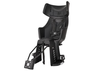 Child seat on frame Bobike Exclusive tour plus Urban Black with Led