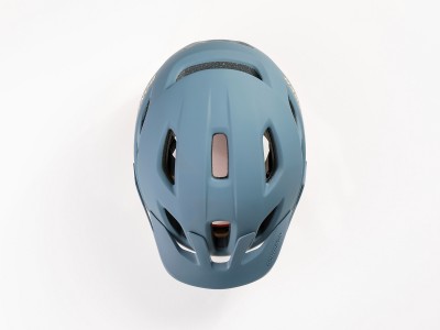 Šalmas Bontrager Quantum MIPS Battleship Blue/Marigold