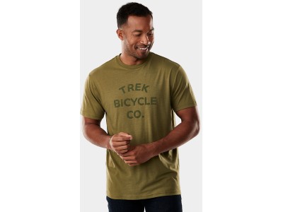 Trek Bicycle Tonal Unisex T-Shirt olive