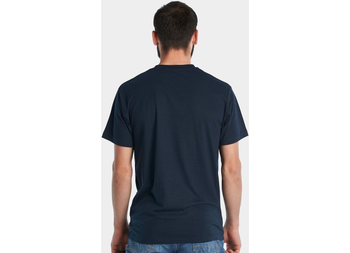 Trek Check Script Unisex T-Shirt Navy