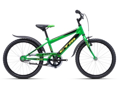Kids bicycle CTM Scooby 1.0 green/black