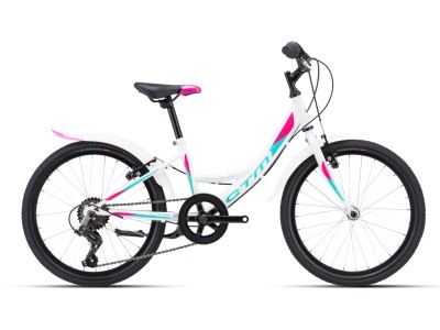Kids bicycle CTM Maggie 2.0 white pearl/ turquoise