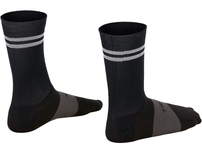 Zeķes Trek Race Reflective Crew melnas