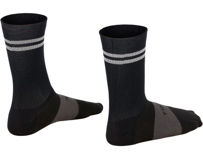 Zeķes Trek Race Reflective Crew melnas