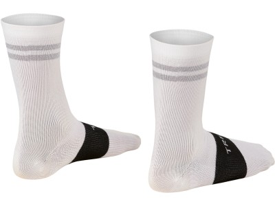 Socks Trek Race Reflective Crew Cycling white