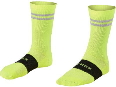 Socks Trek Race Reflective Crew Cycling Radioactive Yellow