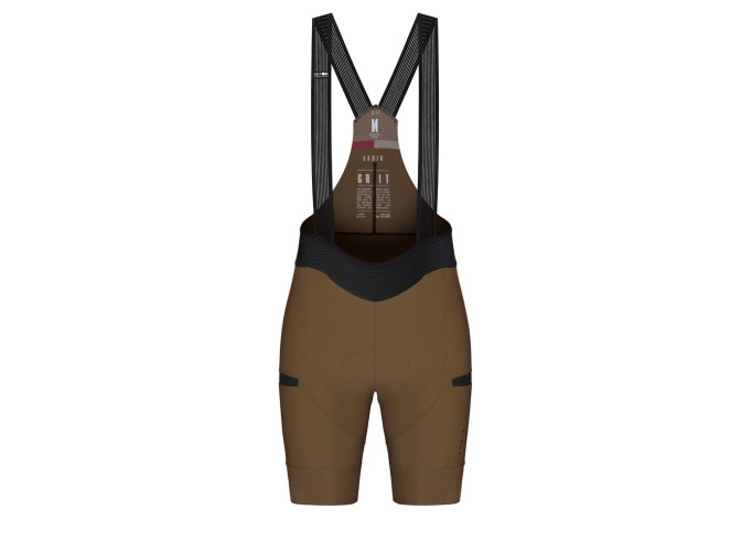 BIB SHORTS GOBIK GRIT WOMEN TOFFEE - K9