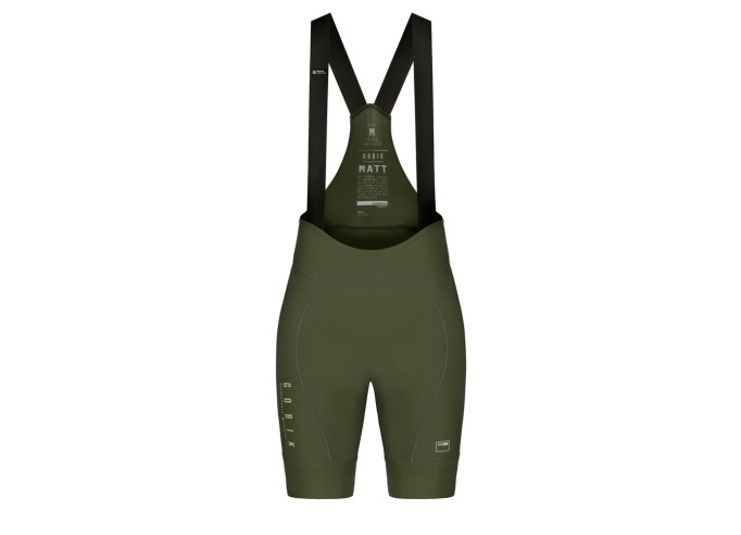 BIB SHORTS GOBIK MATT WOMEN TIMBER GREEN - K9