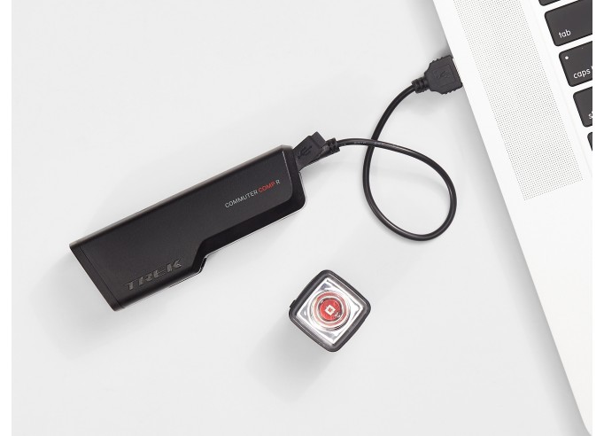 Trek Commuter Comp R + Flare R City Bike Light Set