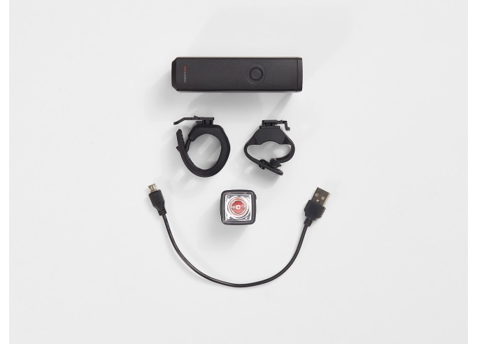 Trek Commuter Comp R + Flare R City Bike Light Set