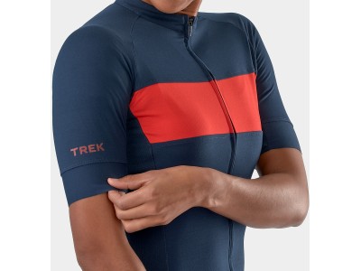 Cycling Jersey Trek Circuit Women's LTD Deep Dark Blue/Viper Red
