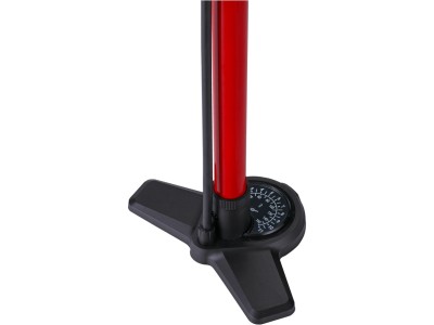 Floor pump BBB BFP-28 AirBoost 2.0 red