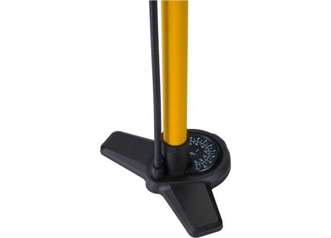 Floor pump BBB BFP-28 AirBoost 2.0 yellow
