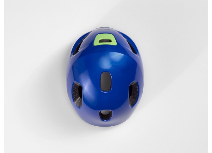 Bontrager Little Dipper dviratininko šalmas, Alpine Blue/Vis Green