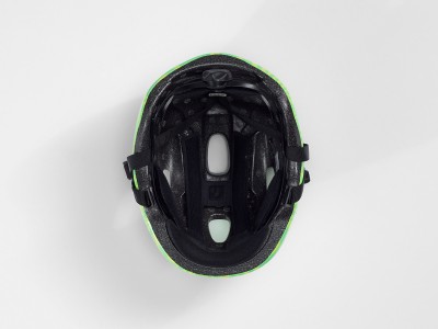 Bontrager Little Dipper vaikiškas dviratininko šalmas, Radioactive Green/Radioactive Yellow