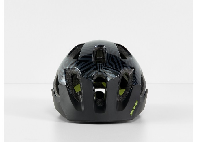 Bontrager Tyro vaikiškas dviratininko šalmas, Black/Radioactive Yellow