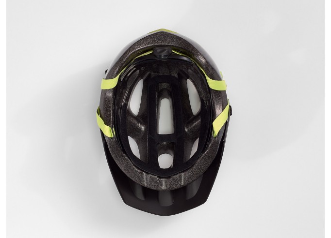 Bontrager Tyro vaikiškas dviratininko šalmas, Black/Radioactive Yellow