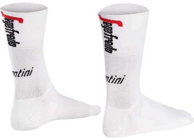 Socks Santini Trek-Segafredo Women's Team white/blue