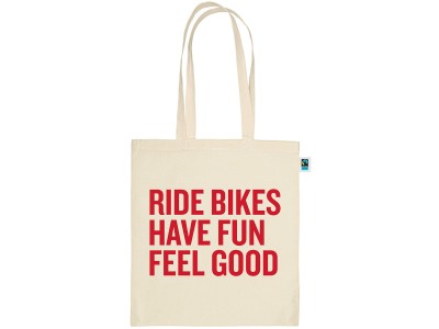 Trek Ride Bikes Have Fun Feel Good Tote Bag