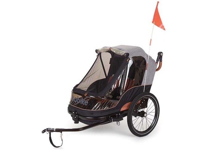 Piekabe Bobike Trailer Moobe Bobike Grey