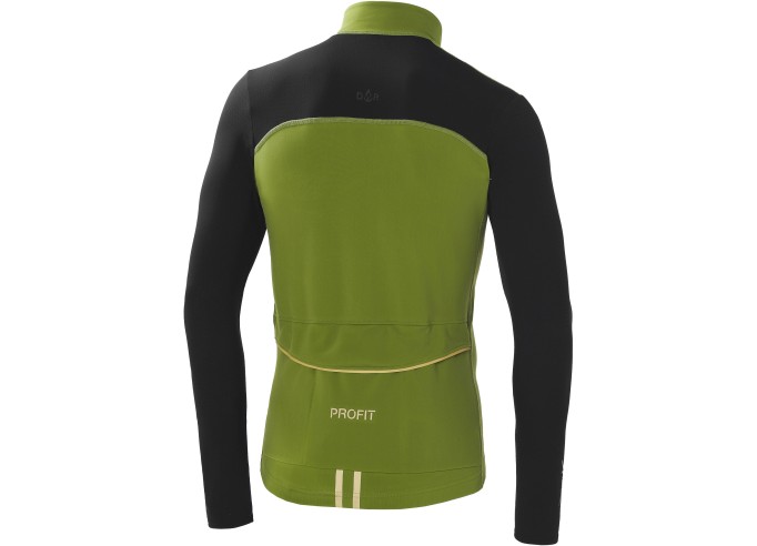 Warm jersey SPIUK Profit Cold&Rain man green