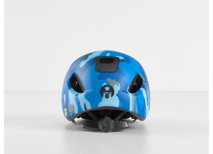 Bontrager Big Dipper MIPS dviratininko šalmas, blue camo