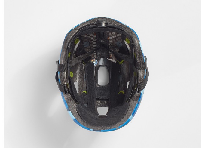 Bontrager Big Dipper MIPS dviratininko šalmas, blue camo