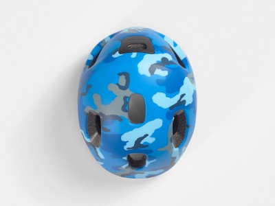 Helmet Bontrager Big Dipper MIPS blue camo